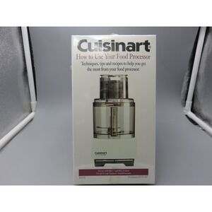 Cuisinart How to Use Your Food Processor VHS Tape DLC-7 DLC-8 Series HTV-007 NEW